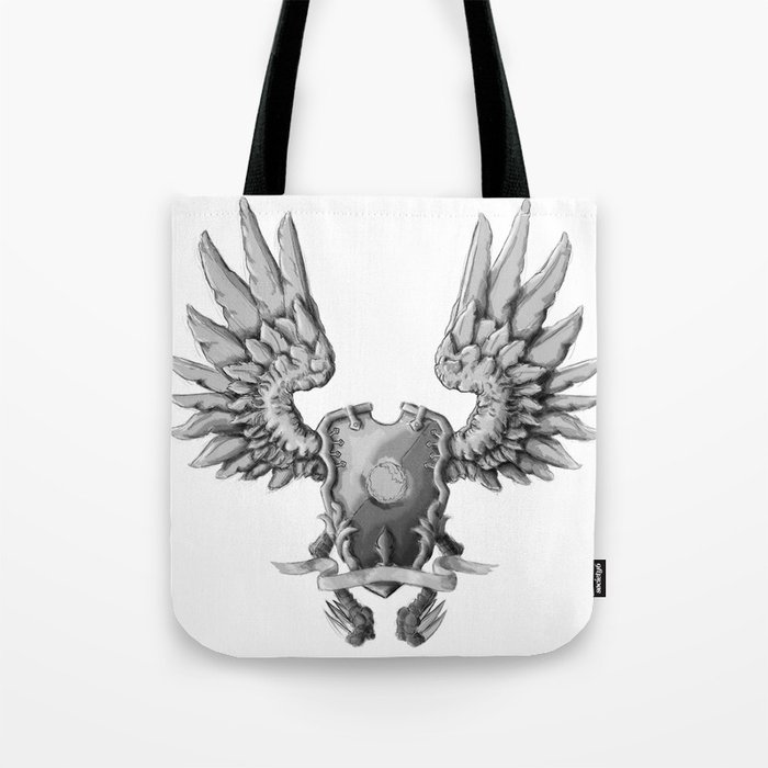 FF14 - Chocobo / materia coat of arms Tote Bag