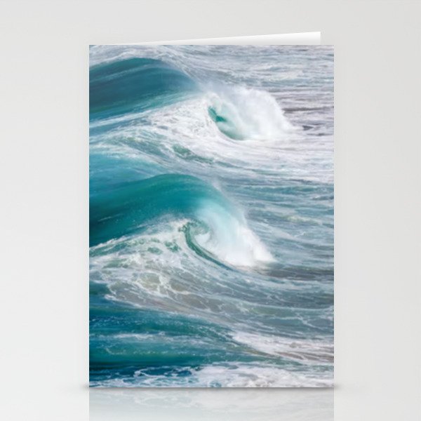 Tidal Waves Stationery Cards