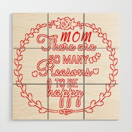 mother day Wood Wall Art