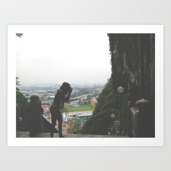 monkey business Art Print