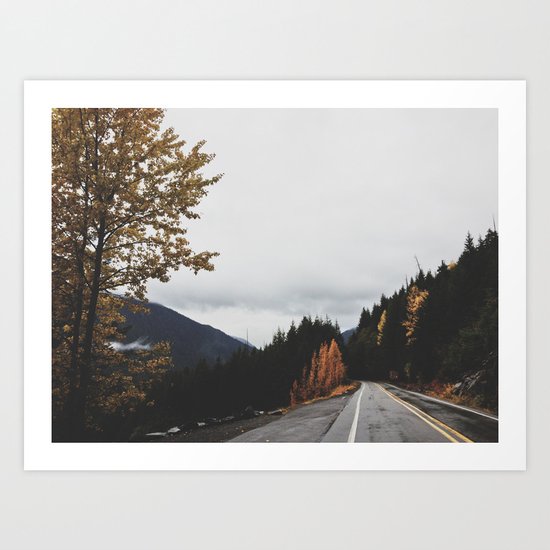 Mt. Rainer National Park Art Print
