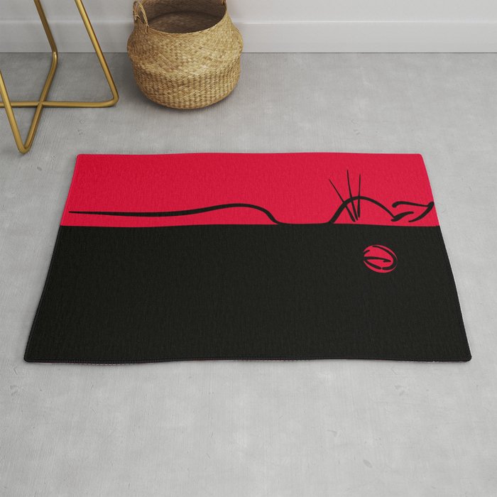 The Black Cat ~ From Sinners And Saints ~ Bohème Rug
