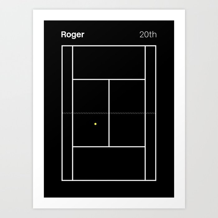 Roger. 20th Art Print