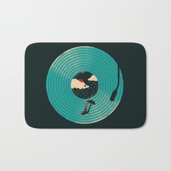 Songs for a Rainy Day Bath Mat