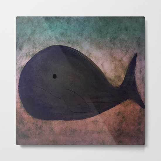 Whale-167 Metal Print