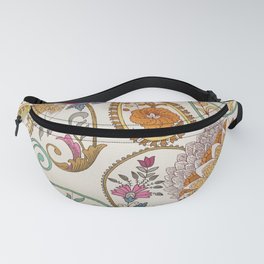 Granny Chic Floral Paisley Fabric Fanny Pack