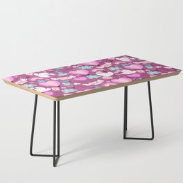 Valentines Pattern Cute Coffee Table
