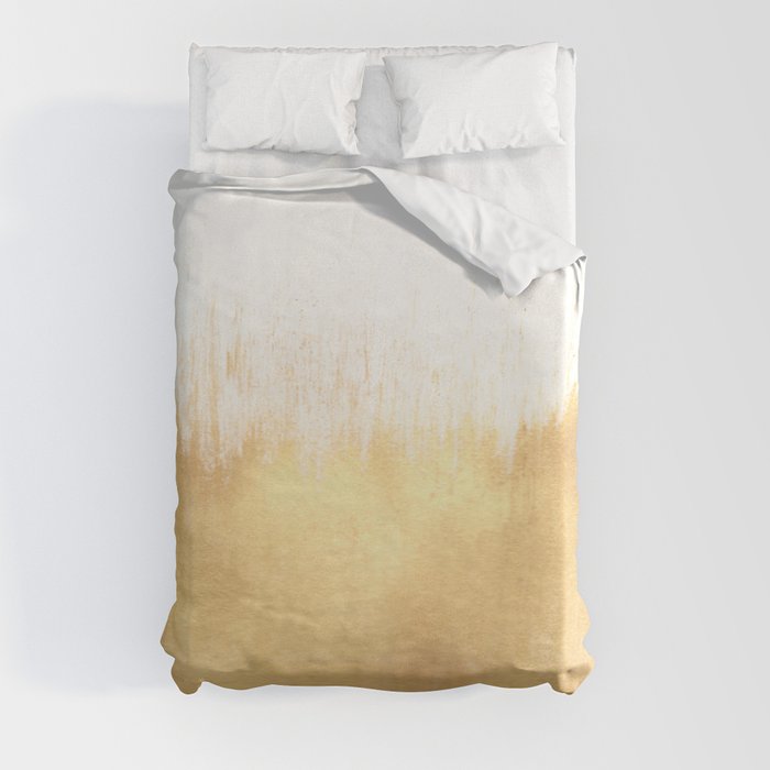 Brushed Gold Duvet Cover