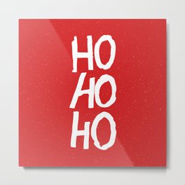Christmas Ho-Ho-Ho Metal Print