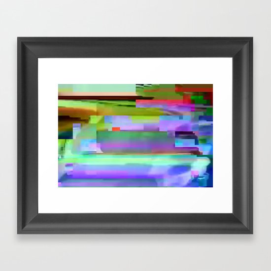 scrmbmosh250x4a Framed Art Print