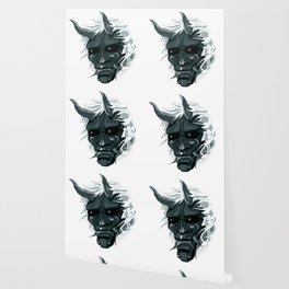 Oni Wallpaper For Any Decor Style Society6