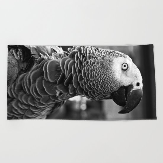 Pretty Bird Beach Towel