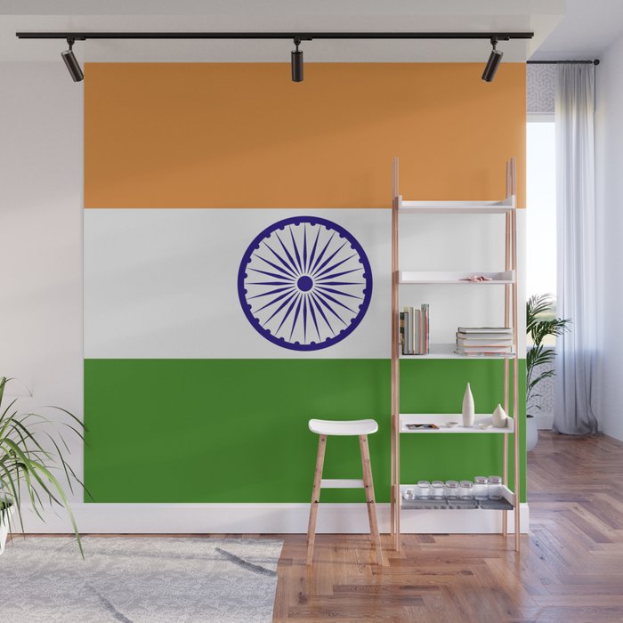 India flag emblem Wall Mural