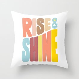 Rise & Shine Throw Pillow