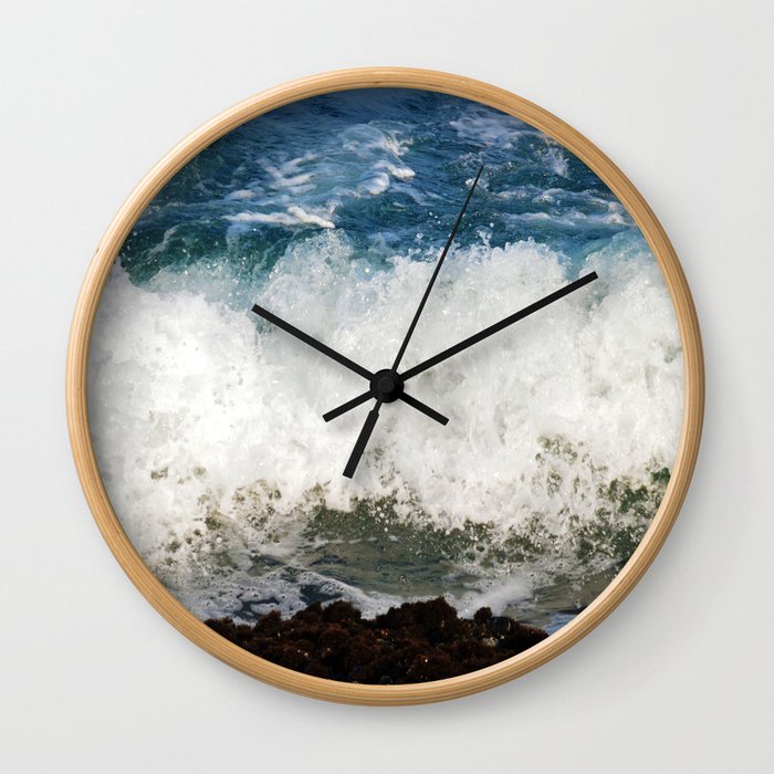 Waves Wall Clock