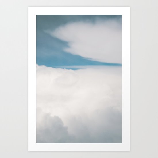 Clouds 4 Art Print