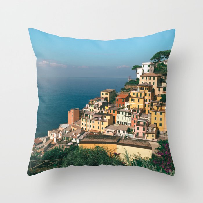 Riomaggiore, Italy Throw Pillow