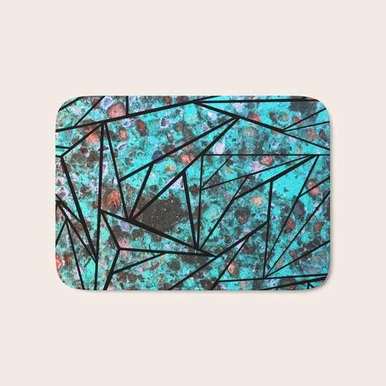 Broken Shards Bath Mat