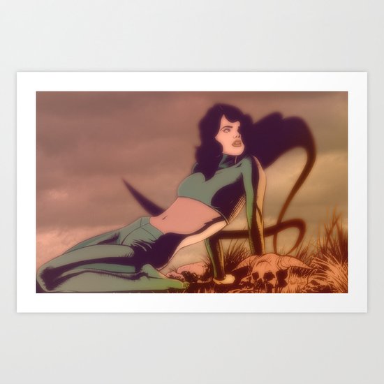 A8 Art Print