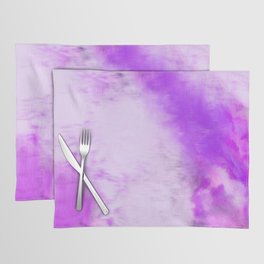 Watercolor purple design Placemat