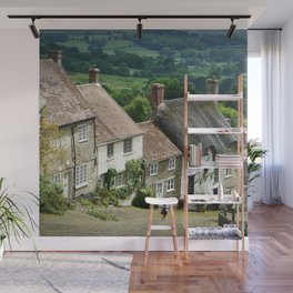 Great Britain Photography - Beautiful Street In Shaftesbury Town Wall Mural