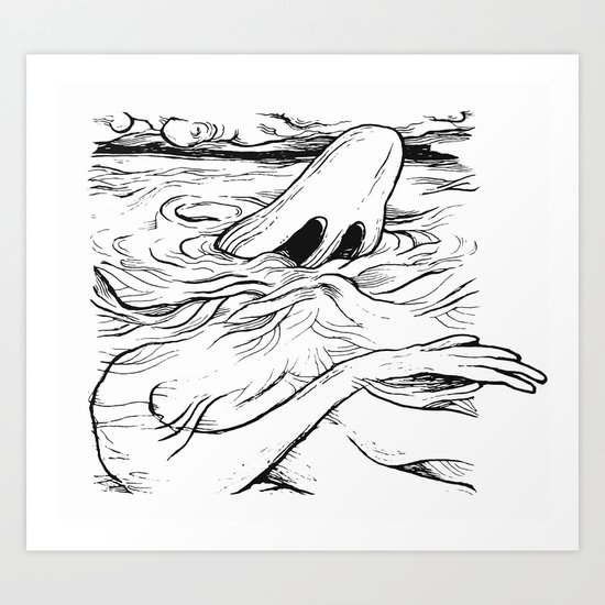 Breathe Art Print