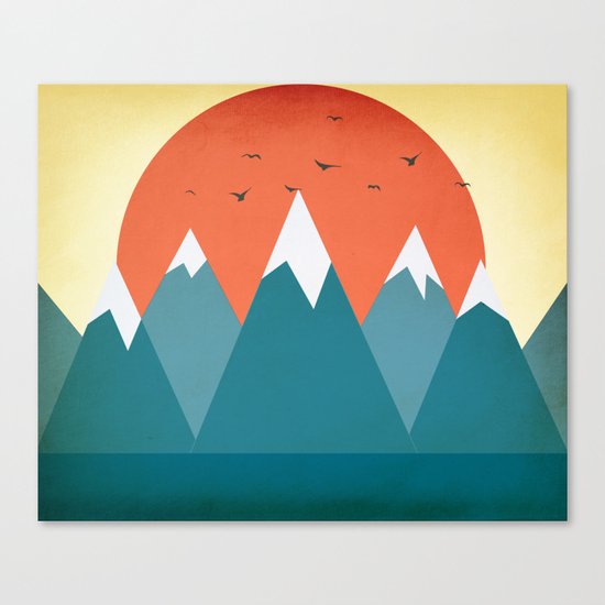 Today dusk Canvas Print