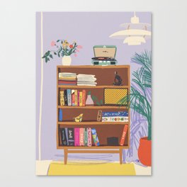 My library Canvas Print