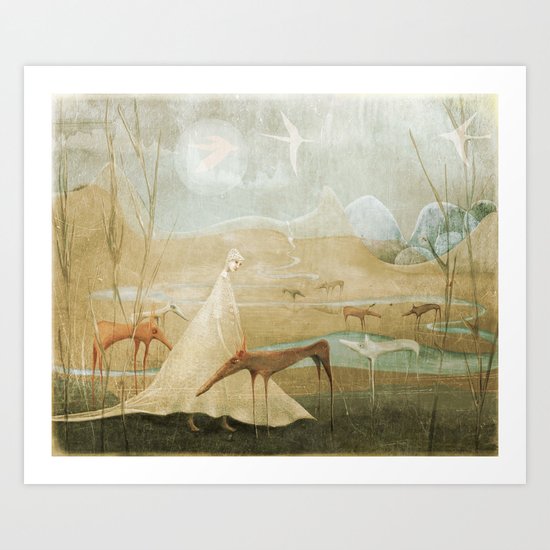 Finding Solace Art Print