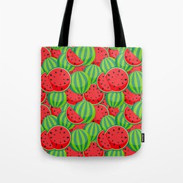 Summer Watermelon  Tote Bag