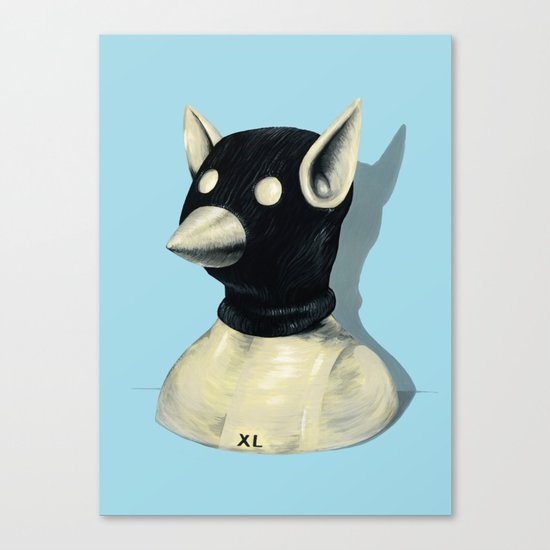 Bandit Hat Canvas Print