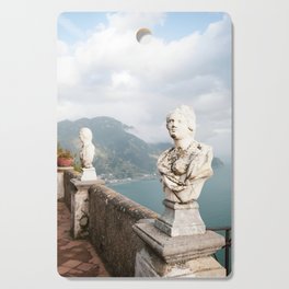 The Lady of Villa Cimbrone  |  Travel Photography Cutting Board