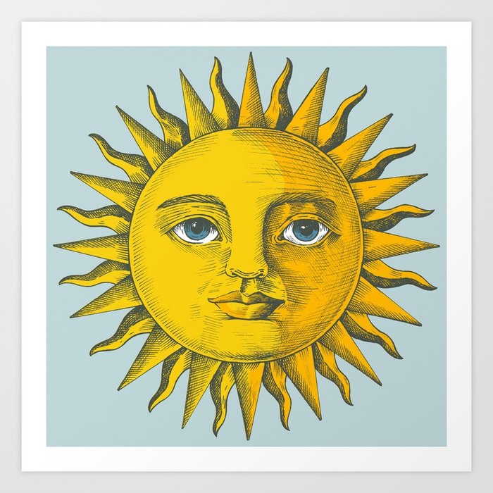 sun drawings art