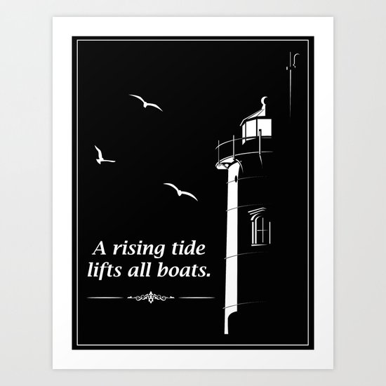 A Rising Tide Art Print