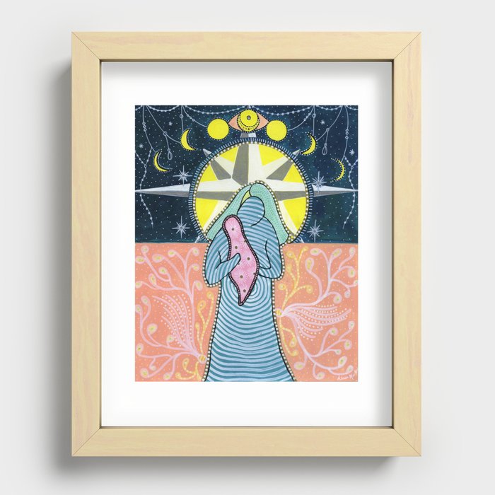 Our Mother, Our Navigator Recessed Framed Print