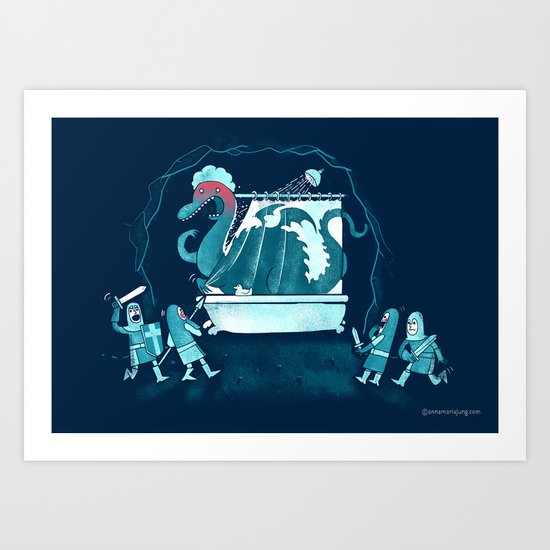 Exposed! Art Print