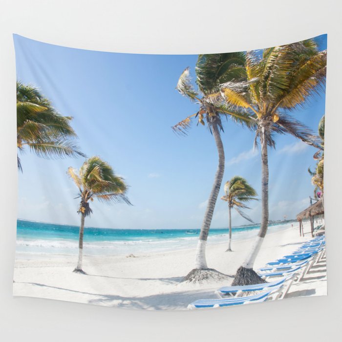 Awesome Beach Wall Tapestry