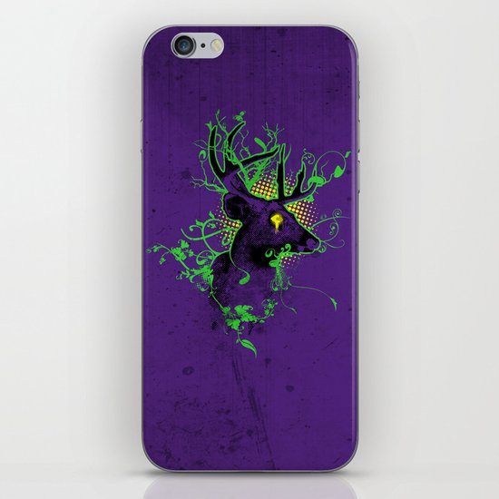 Trippy Ghost Deer iPhone & iPod Skin
