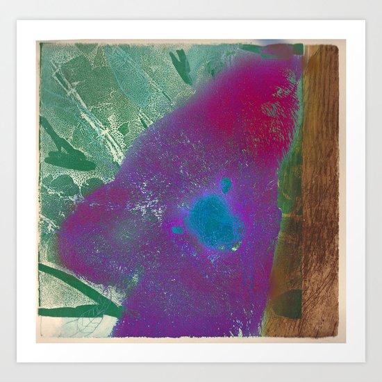 Koala in Paradise Art Print