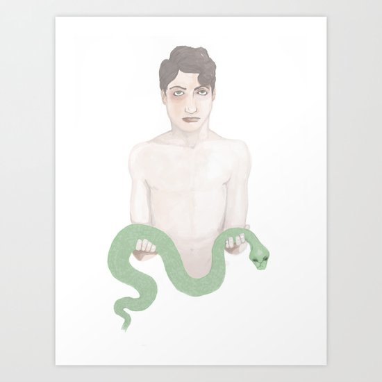 Snake Charmers S2E1 Art Print