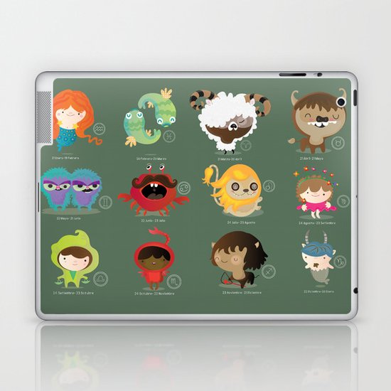 The zodiac Laptop & iPad Skin