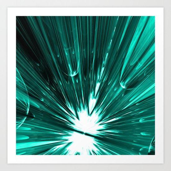 Towards the Light Art Print
