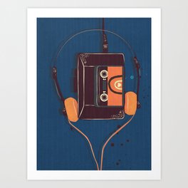 Go for a Walk, Man Art Print