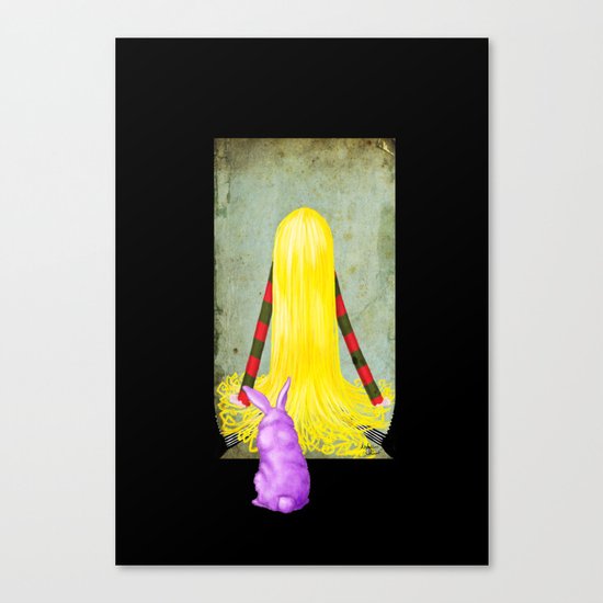 Unadjasted Again and Again and Again and Again Canvas Print