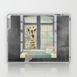Bay Window Giraffe Laptop & iPad Skin
