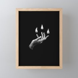 A Light in the Dark Framed Mini Art Print