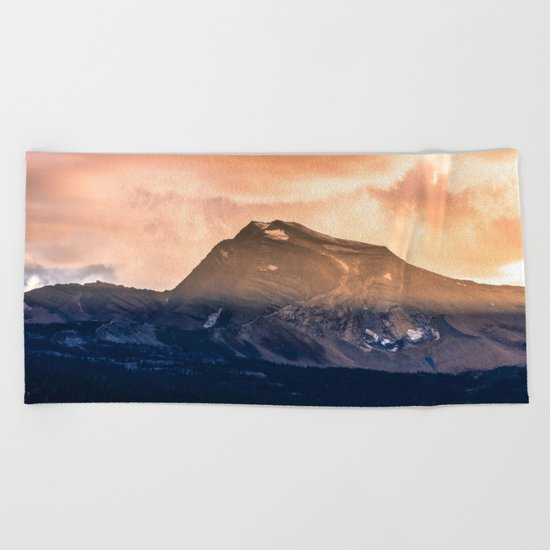 Majestic Mountain Beach Towel