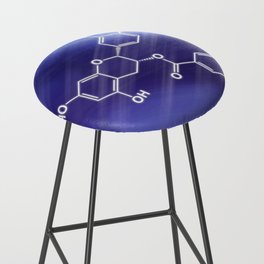 Epicatechin-gallate, Structural chemical formula Bar Stool