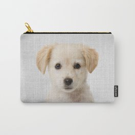 Golden Retriever Puppy - Colorful Carry-All Pouch