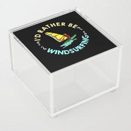 Windsurfing Board Sail Paddle Windsurfer Acrylic Box